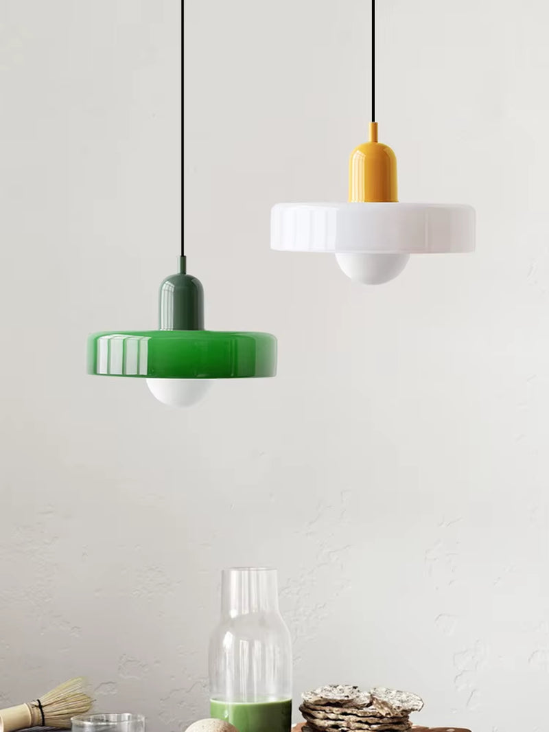 Nordic Retro Glass Chandelier Living Room Dining Room Bedroom Kitchenmodern Lighting Decoration Retro Lighting Fixture E27LED