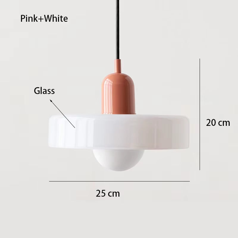 Nordic Retro Glass Chandelier Living Room Dining Room Bedroom Kitchenmodern Lighting Decoration Retro Lighting Fixture E27LED