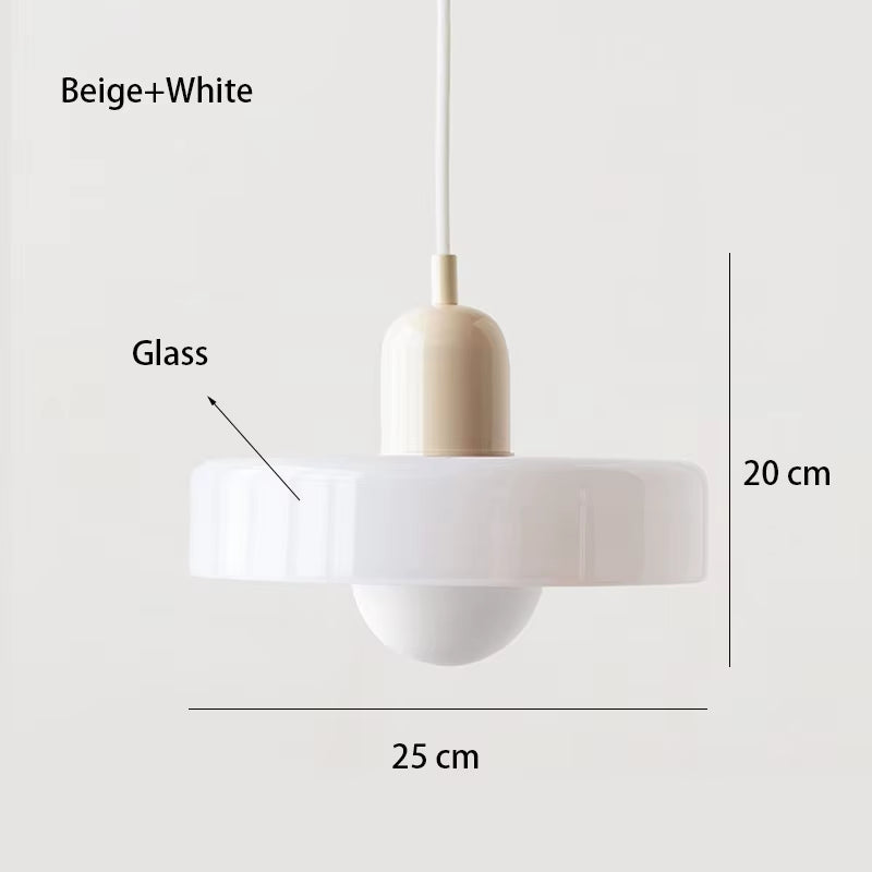 Nordic Retro Glass Chandelier Living Room Dining Room Bedroom Kitchenmodern Lighting Decoration Retro Lighting Fixture E27LED
