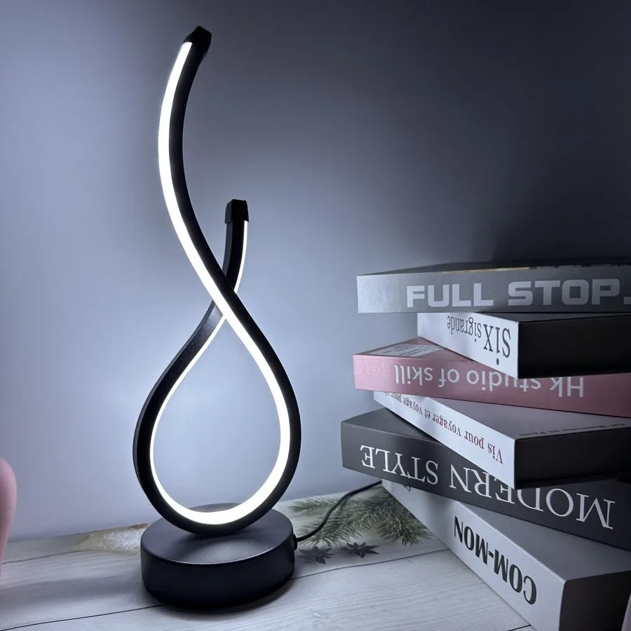 Led Table Lamp Bedroom Bedside Nightlight Creative Ktv Restaurant Coffee Shop Luminous Decorative Table Light