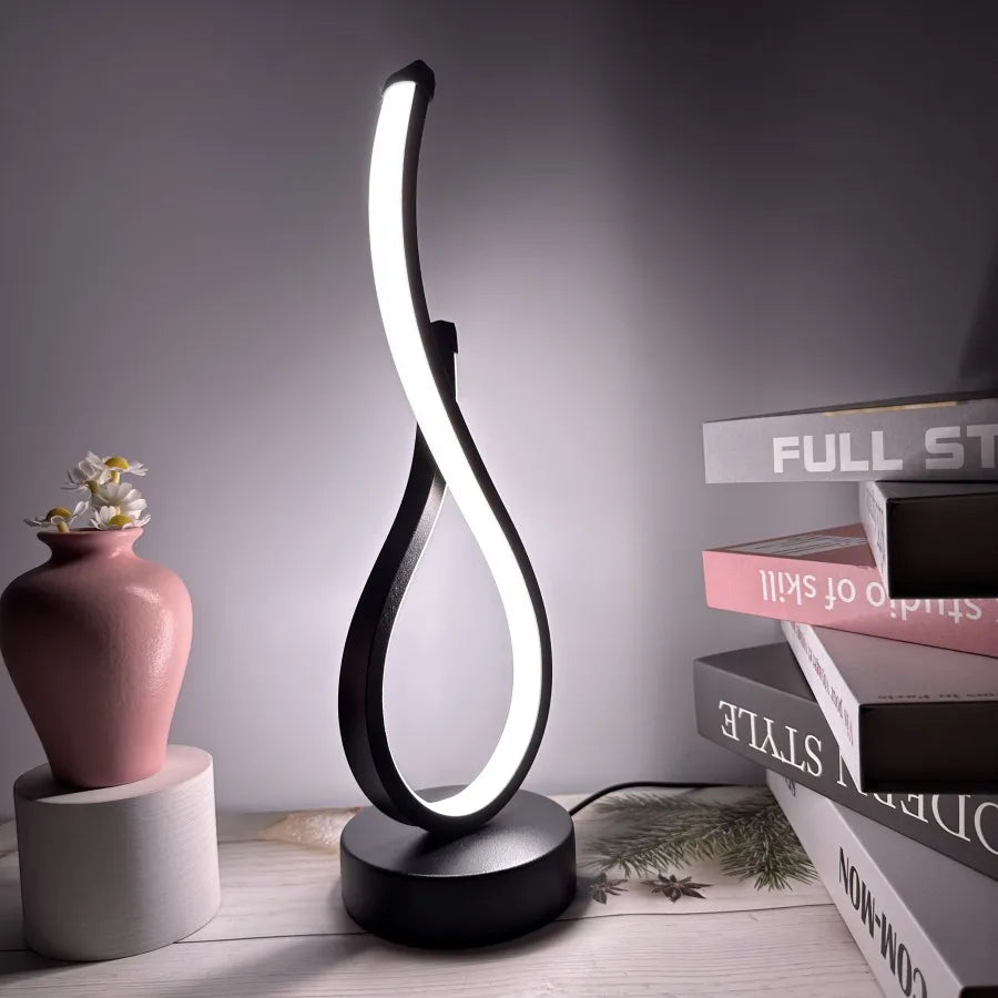 Led Table Lamp Bedroom Bedside Nightlight Creative Ktv Restaurant Coffee Shop Luminous Decorative Table Light